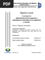 Investigacion Tema 4 - Algebra Lineal