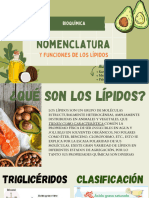 Nomenclatura y Lípidos