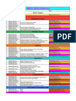 JMOC 2023 Itinerary