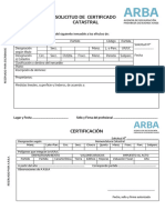 Solicitud de Certificado Catastral - 1