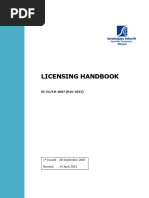 Licensing Handbook 230414