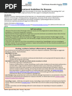 Rosacea Treatment Guidelines