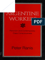 Argentine Workers - Peronism and Contemporary Class - Ranis, Peter - 1992 - Pittsburgh - University of Pittsburgh Press - 9780822937036 - Anna's Archive