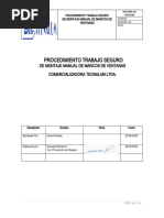 ITEM 24 Procedimiento de Montaje Manual de Marcos de Ventanas COMERCIALIZADORA TECNALUM