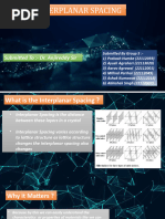 Interplanar Spacing Ppt-1