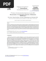 Measurement of Aerodynamic Badminton Shuttlecock