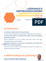 Lideranca e Empreendedorismo