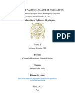 Informe de Datos GIS