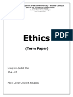 Longinos Ethics Term Paper Freedom 1