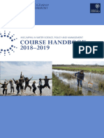 WSPM Course Handbook 2018-2019