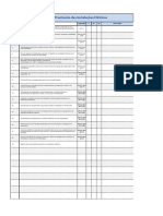 Check List Prontuário Das Instalações Elétricas