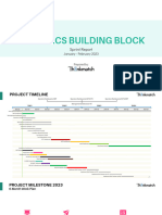 Sprint Report Jan-Feb 2023 Analytics Building Blocks PTDH