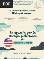 Presentación - Energía Geotérmica en Estados Unidos