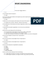 Airport Engineering Objective Questions