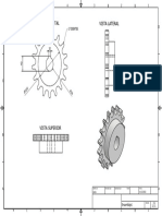 Sprocket Faja 4 - D38MM Barreno