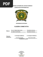 PE Algebra Conmutativa