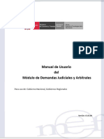 Manual de Usuario Del Modulo de Demandas