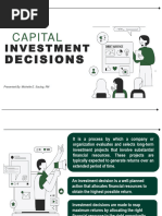 Capital Investment Decisions-SAULOG