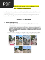 Estructura para Diseñar El Plan de Mejoramiento Integral para El Barrio Eduardo Santos