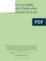 Vlady y La Capilla Freudiana I: Notas Sobre Lo Inconsciente en El Arte