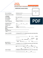 Formulir Lamaran Kerja - CDN