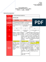 1ER GRADO LENGUAJES. - FORMATO PLANEACIàN Propuesta