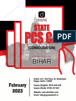 State PCS CA Consolidation (Bihar) February 2023