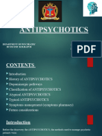 Antipsychotics: Dr. Jai Shri Ram Junior Resident Department of Psychiatry RCSM GMC Kolhapur