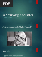 La Arqueología Del Saber