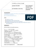 4201233-Answe Key Determiners Worksheet 2021-22