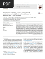 Asian Journal of Psychiatry: Nikhil Jain, Harful Singh, Ghanshyam Das Koolwal, Sunil Kumar, Aditya Gupta