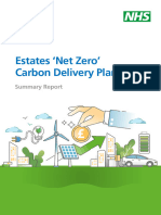 Estates Net Zero Carbon Delivery Plan