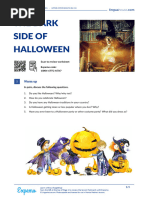 The Dark Side of Halloween American English Student