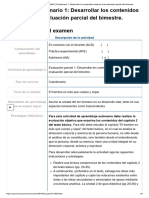 Examen - (AAB01) Cuestionario 1 - Desarrollar Los Contenidos Relativos A La Evaluación Parcial Del Bimestre