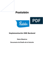 Postobón BPDD Datos Maestros SD-DSD-MM-FI