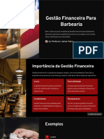 Gestao Financeira para Barbearia