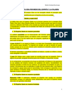 TEMA 3 GOBERNANDO TU VIDA POR MEDIO DEL ESPIRITU Y LA PALABRA Jueves 21 de Septiembre