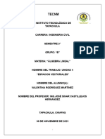 Espacios Vectoriales