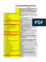 List Sponsorship (ZC EO)