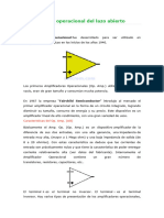 Amplificador Operacional Del Lazo Abierto