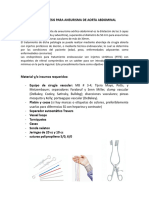 Endoprotesis para Aneurisma de Aorta Abdominal