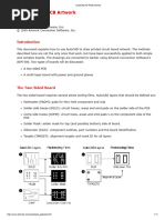 AutoCAD For PCB Artwork