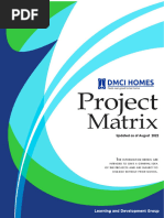 2 Project Matrix Updated As of August 2022