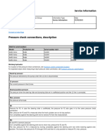 Pressure Check Connections, Description