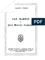 San Martin y Jose Miguel Carrera