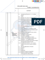 12th Maths EM 2nd Revision Syllabus