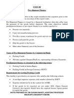 EIF BBA NOTES 3 and 4 Unit