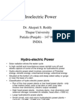 Hydro Electric Power