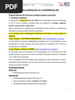 Tareas Semana Del 6 Al 11 Nov