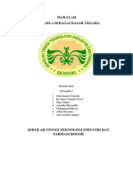 Makalah Pancasila Sebagai Dasar Negara